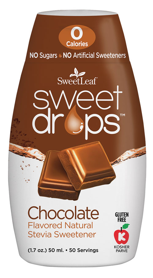CHOCOLATE Sweet Drops Liquid Stevia SweetLeaf 1.7 oz 1 pack Zero